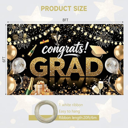 Class of 2026 Graduation Banner Backdrop - Image 2