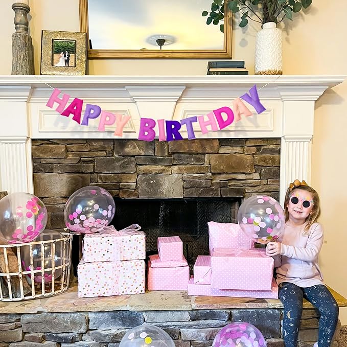 Pre-Strung Happy Birthday Banner - Image 3