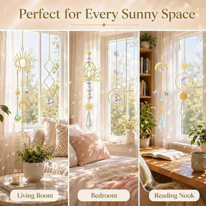 ilclviz Suncatcher Crystal Hanging Sun Catcher Prism - Image 6