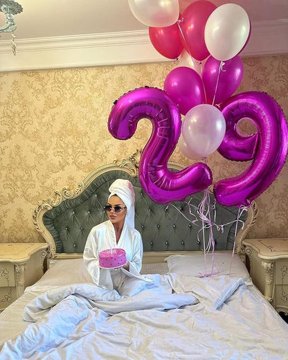 Rosy Purple 18 Balloon - Image 8