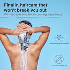 Non-Comedogenic Hair Conditioner by Clear 2 Perfection – Ideal for Acne-Prone Skin, Bacne & Sensitive Scalps – Non Clogging Conditioner