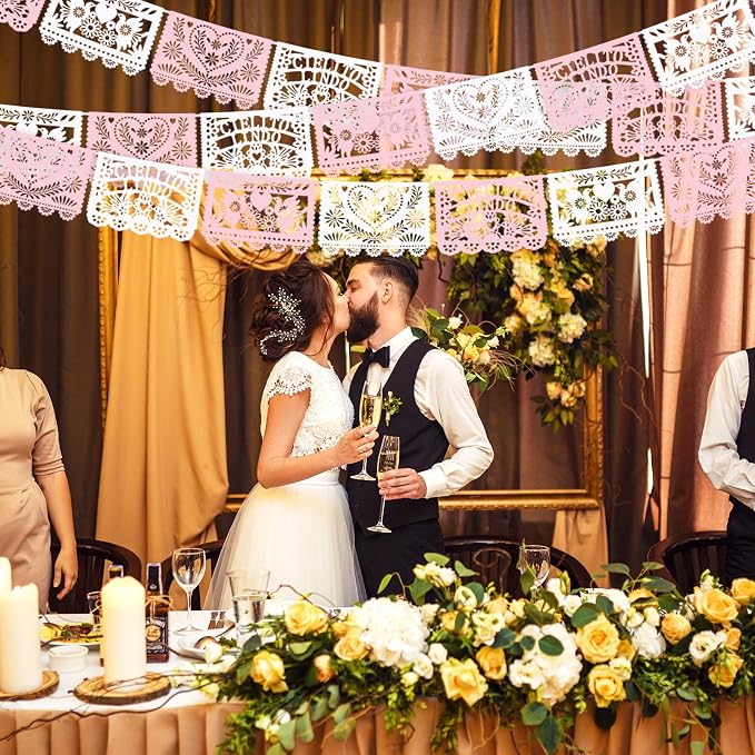 TaoBary 6 Pcs Papel Picado Mexican Wedding Cielito Lindo Party Decor 118 Feet - Image 6