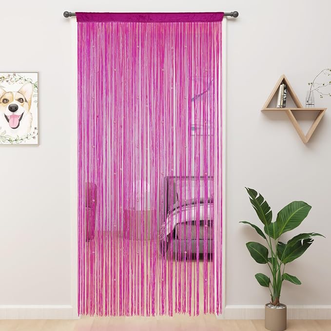 YIIBAII Beaded Curtain Beaded Curtains by YIIBAII