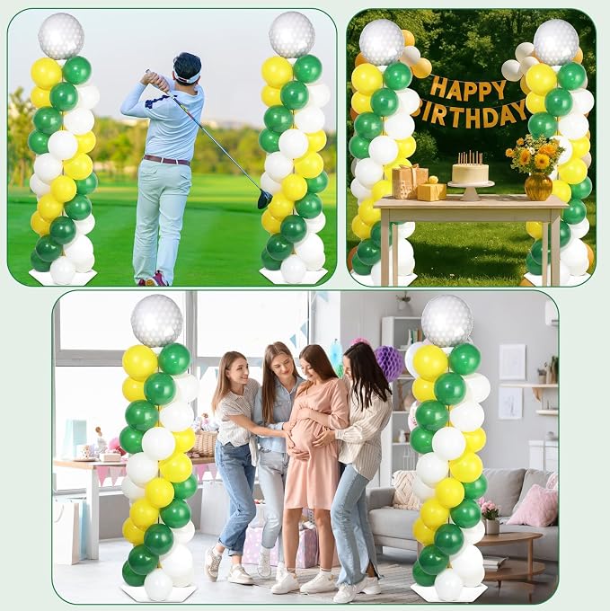 2 Sets Golf Balloon Column Stand Kit - Image 6