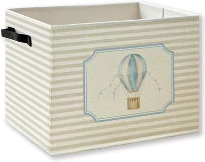 Hot Air Balloon Nursery Foldable Storage Bins Box by KSDUT