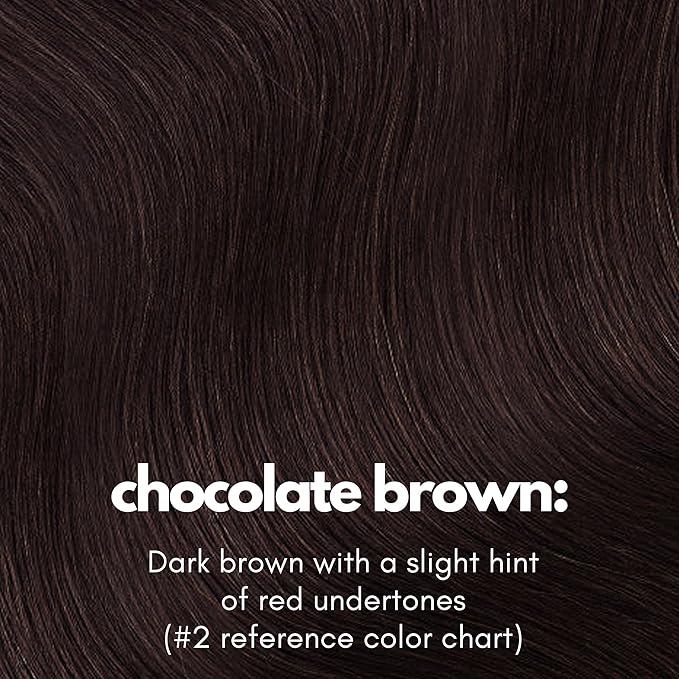 Irresistible Me Real Human Hair Extensions Clip Ins – 100% Human Hair Clip In Extensions for Length & Volume – Invisible Extension – Heat Resistant & Dyeable – Chocolate Brown, 20 Inches
