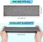 14 PCS Headbands for Women, Soft Elastic Hairbands, Fashion Non-Slip Cotton Sweat-Absorbent Sports Head Bands for Daily Workout, Running, Yoga, Makeup