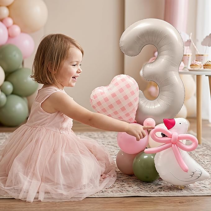 Three Silly Geese 3rd Birthday Decorations - Image 3