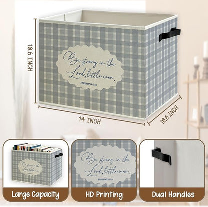 Christian Nursery Foldable Storage Bins Box - Image 5