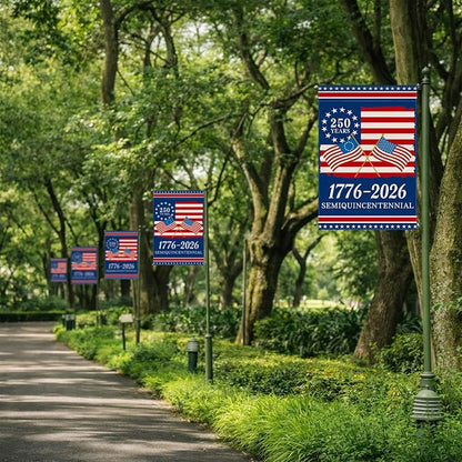250th Anniversary America Garden Flag, 250 Anniversary USA Flag 1776-2026 - Image 4