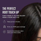 Madison Reed Root Perfection Permanent Root Touch Up, Darkest Brown 4N Spoleto, 10 Minutes for 100% Gray Root Coverage, Ammonia-Free Hair Dye, Two Applications