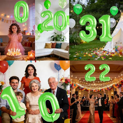 40 Inch Number 31 Balloons for 31st Birthday Party Decorations, 0-100 Fruit - Image 7