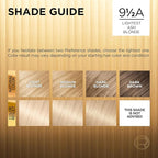 L'Oreal Paris Superior Preference Luminous Fade-Defying Permanent Hair Color, Hair Dye For Up to 9 Weeks of Radiance, Lightest Ash Blonde 9.5A, 1 Hair Dye Kit