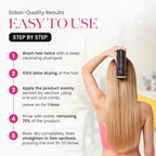 Lazzios Caviar Organic Hair Protein 150 ml (5 oz) – Brazilian Professional Straightening & Smoothing Treatment – Safe Formula with No Toxic Acids, Hyaluronic Acid, Keratin, Caviar & Argan Oil