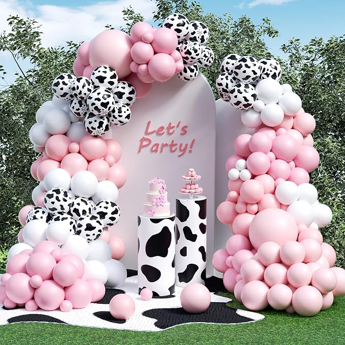 Pink Cow Balloons Arch Kit by Unknown