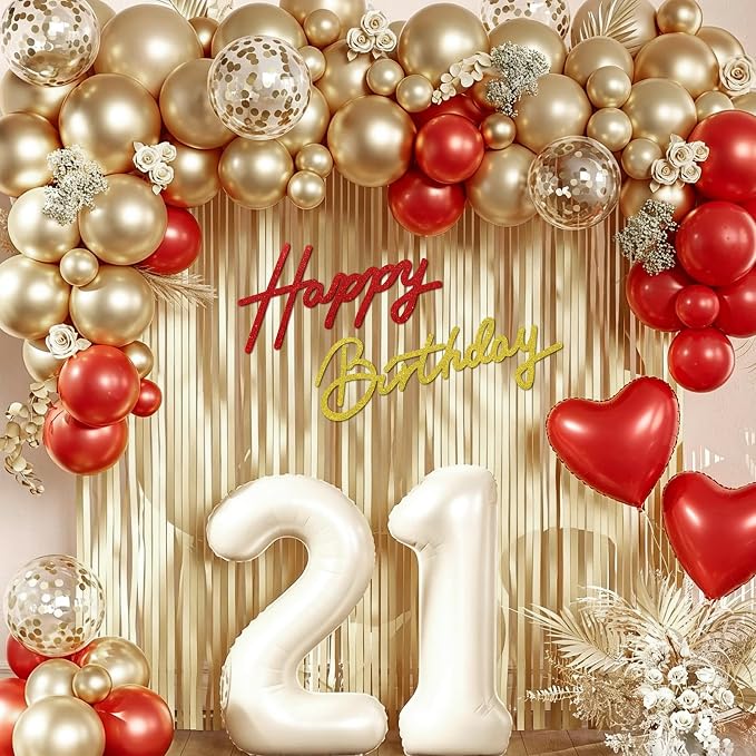 TONIFUL Happy Birthday Sign for Backdrop - Image 4