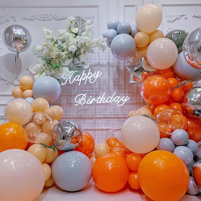 100pcs 12inch Orange Balloons - Image 5