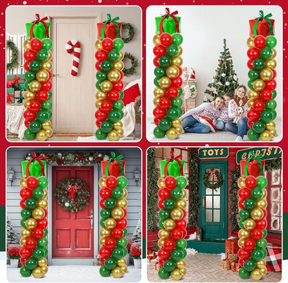 2 Sets Christmas Party Balloon Column Stand Kit - Image 7