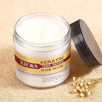 Keratin Hair Mask - Deep Repair, Nourishing & Moisturizing for Dry, Frizzy, Damaged & Chemically Treated Hair, 500ml/16.9fl oz