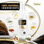 Herb Hair Growth Oil Spray for Women Men - Dry Scalp Hair Growth Serum for Combat Hair Loss, Strengthening, Boost Scalp Health to Stimulate Thinning Hair Regrowth Thicker & Longer
