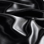 BEDELITE Satin Pillowcase with Zipper 4 Pack, Dark Grey Pillow Cases Standard Size, Super Soft and Cooling Similar to Silk Pillow Cases, Gift for Women Men(20x26 Inches)
