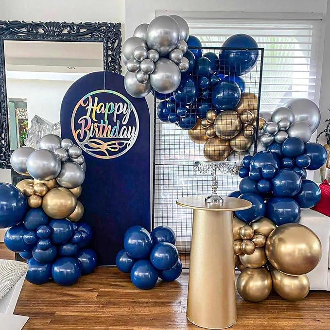 Navy Blue Balloons, Birthday Decoration, Wedding Party, Baby Shower Decorations - Image 6