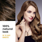 KINGMING Hair Dye Shampoo 3 in 1 for Gray Hair, Hair Color Shampoo for Women Men Grey Hair Coverage