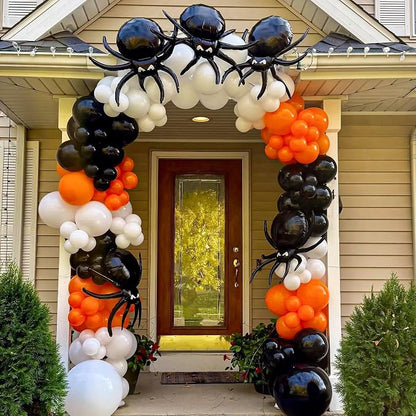 33inch Spider Foil Balloons Halloween Balloons Spider Party Decorations | Black - Image 3