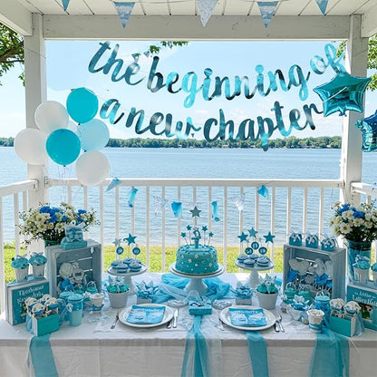 BEISHIDA Bright Lake Blue Pre-Strung The Beginning of A New Chapter Banner | - Image 6