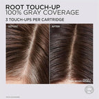 L'Oreal Paris Colorsonic Permanent Hair Dye Cartridge, Vibrant Hair Color for Root Touch Up, Gray Coverage or All Over Color in just 5 Minutes, 5 Medium Natural Brown (Coloring Device Sold Separately)