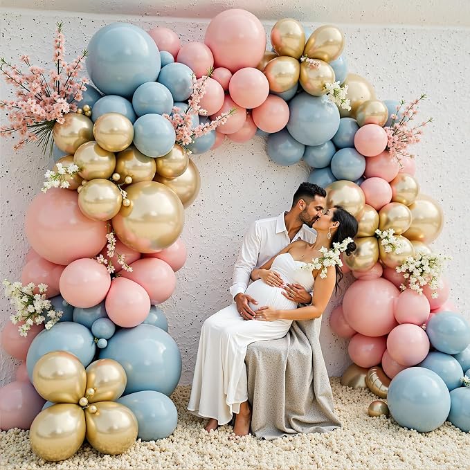 Gender Reveal Balloon Garland Arch Kit - Image 5