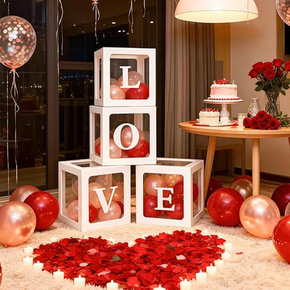 Valentines Day Party Decorations, Balloon Boxes - Image 5
