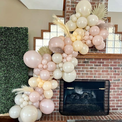 Sand White Balloons 110pcs 12 Inch Latex Balloon - Image 4