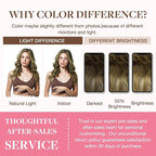 GOO GOO Clip in Hair Extensions Real Human Hair, Remy Human Hair Extensions Clip ins for Women, Natural Human Hair, 22inch 150g 7Pcs, 3/8/613 Balayage Walnut Brown to Ash Brown and Bleach Blonde