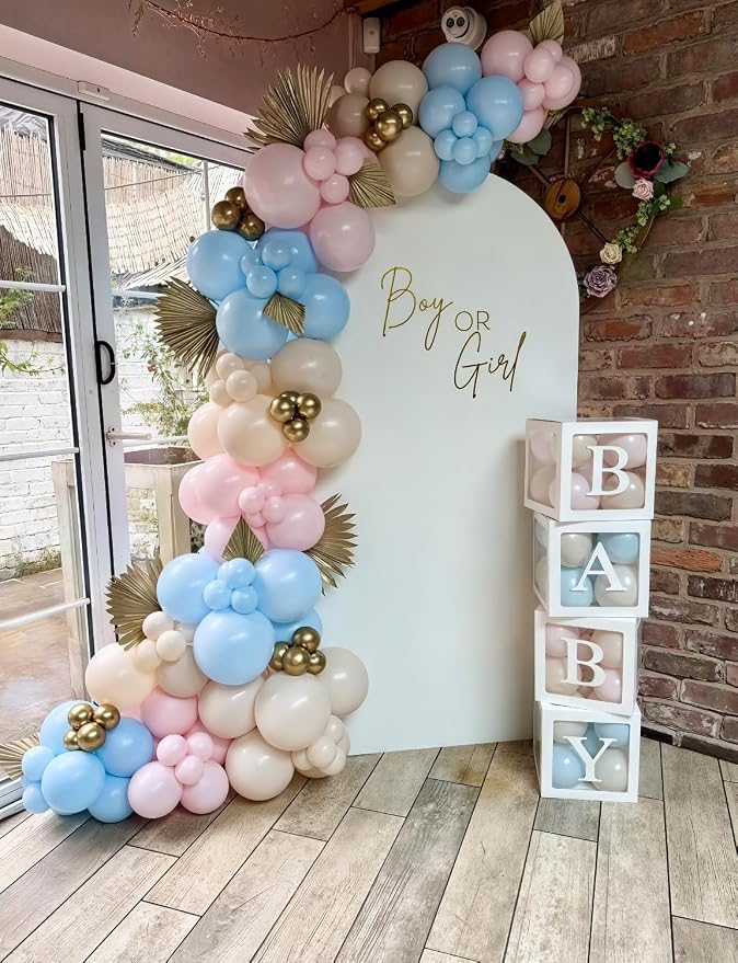 Gender Reveal Balloon Arch Garland Kit - Image 6