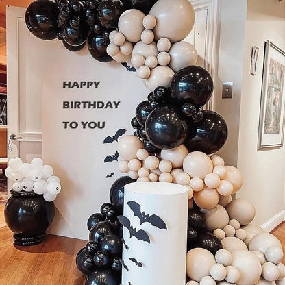 110pcs Black Balloon Arch Kit - Image 6