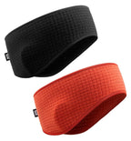 SUNMECI Lightweight Soft Fleece Headband - Breathable Ear Muffs for Men Women in Winter Running Cycling Ski Comfortable Warm for Clod Weather Sports