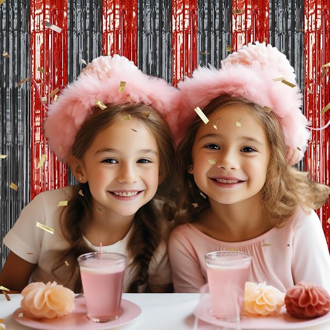 DECOCKRAT 3 Pack Foil Fringe Backdrop - Image 5