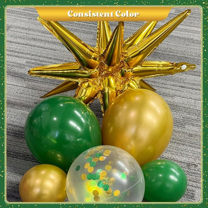 Green and Gold Balloon Arch Kit - Image 6