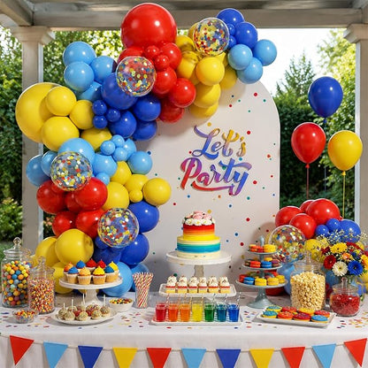 131pcs Carnival Balloon Arch Kit - Image 7