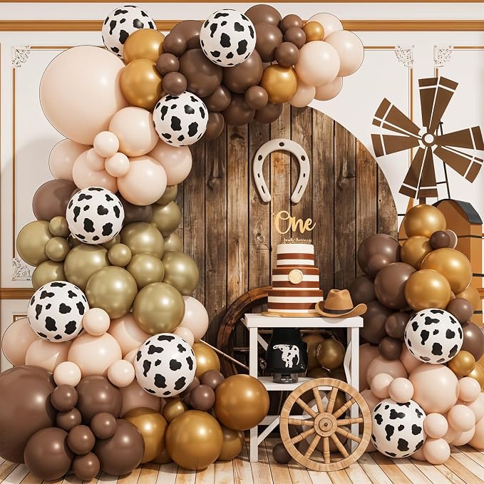 Brown Western Balloons Arch Kit - Image 5