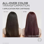 L'Oreal Paris Colorsonic Permanent Hair Dye Cartridge, Hair Color for Root Touch Up, Gray Coverage or All Over Color in just 5 Minutes, 3M Darkest Mahogany Brown (Coloring Device Sold Separately)