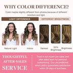 GOO GOO Clip in Hair Extensions Real Human Hair, Remy Human Hair Extensions Clip ins for Women, Natural Human Hair, 18inch 130g 7Pcs, 4/27/4 Balayage Chocolate Brown to Caramel Blonde