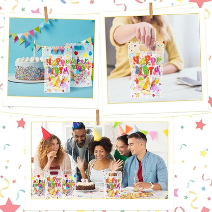 Fuutreo 12 Pcs Happy Birthday Bags Birthday Gift Pouches - Image 4