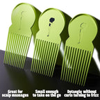 Pardon My Fro Hair Pick - Afro Pick for Curly Hair - Frizz-Free Braid & Twist Styling