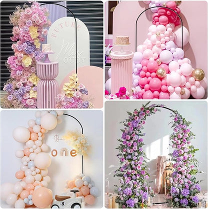 7.2FT Arch Backdrop Stand Gold Metal Wedding Arch Backdrop Stand | Metal - Image 6