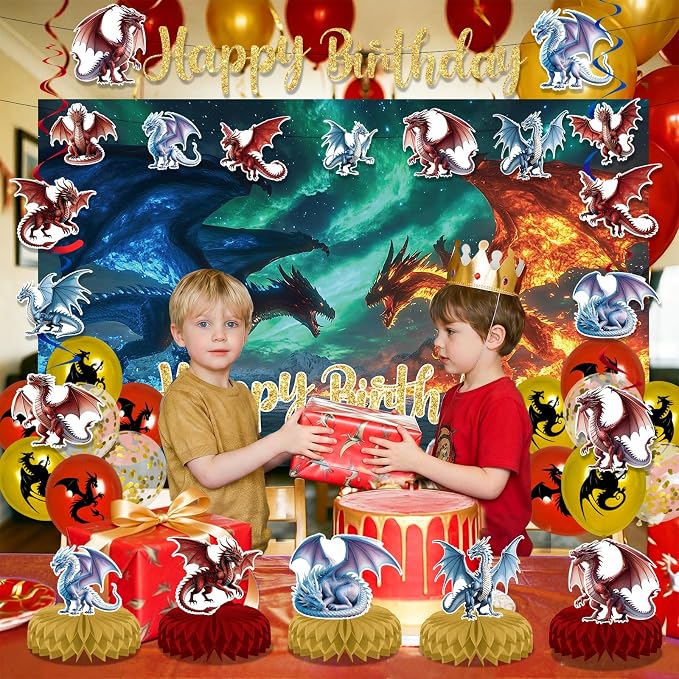 Dragon Birthday Party Decoration - Image 7