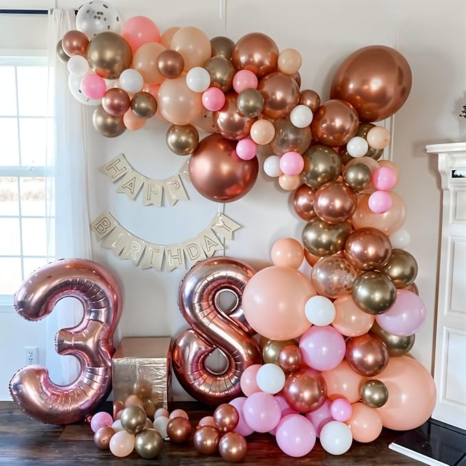 Rose Gold Balloons - Image 5