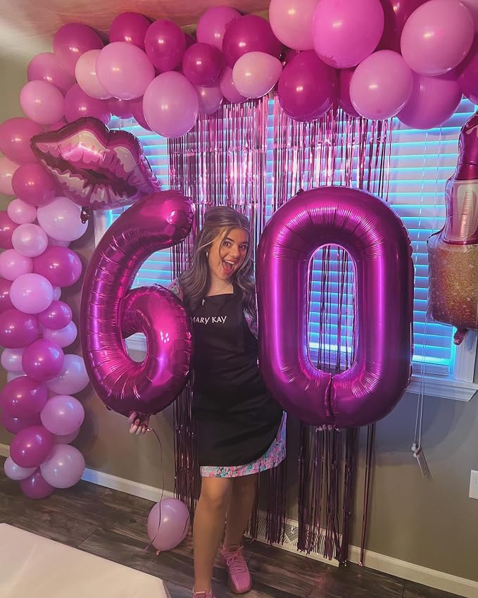 Rosy Purple 5 Balloon - Image 7