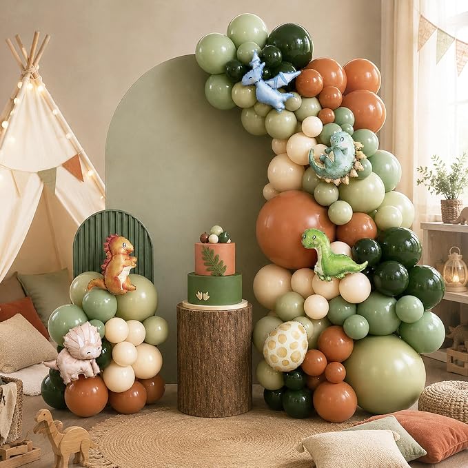 Dinosaur Balloon Arch Kit - Image 5